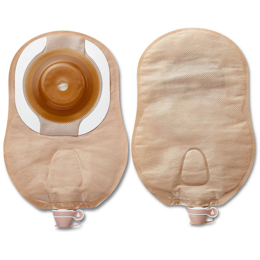 Urostomy Pouch Premier™ One-Piece System 9 Inch Length Flat, Pre-Cut 1 Inch Stoma Drainable - 84692