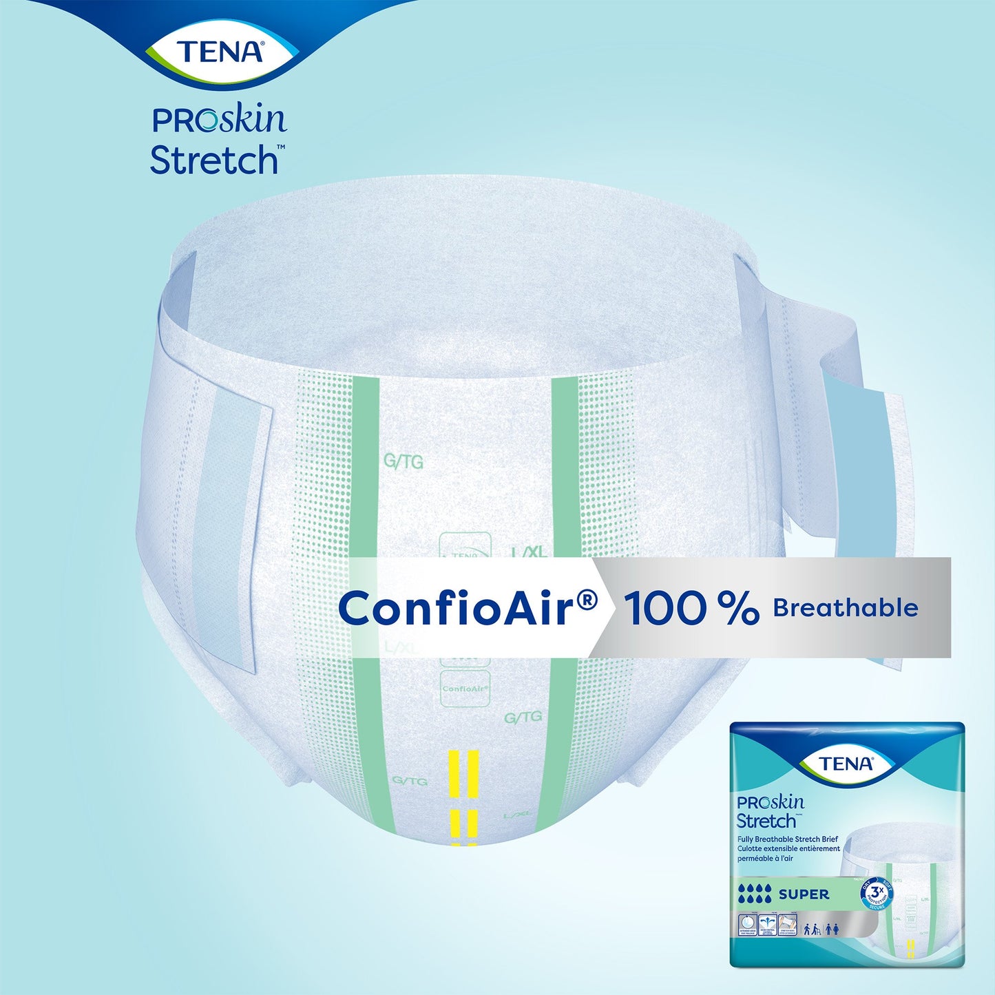 Tena® Stretch™ Bariatric Super Incontinence Brief 61391