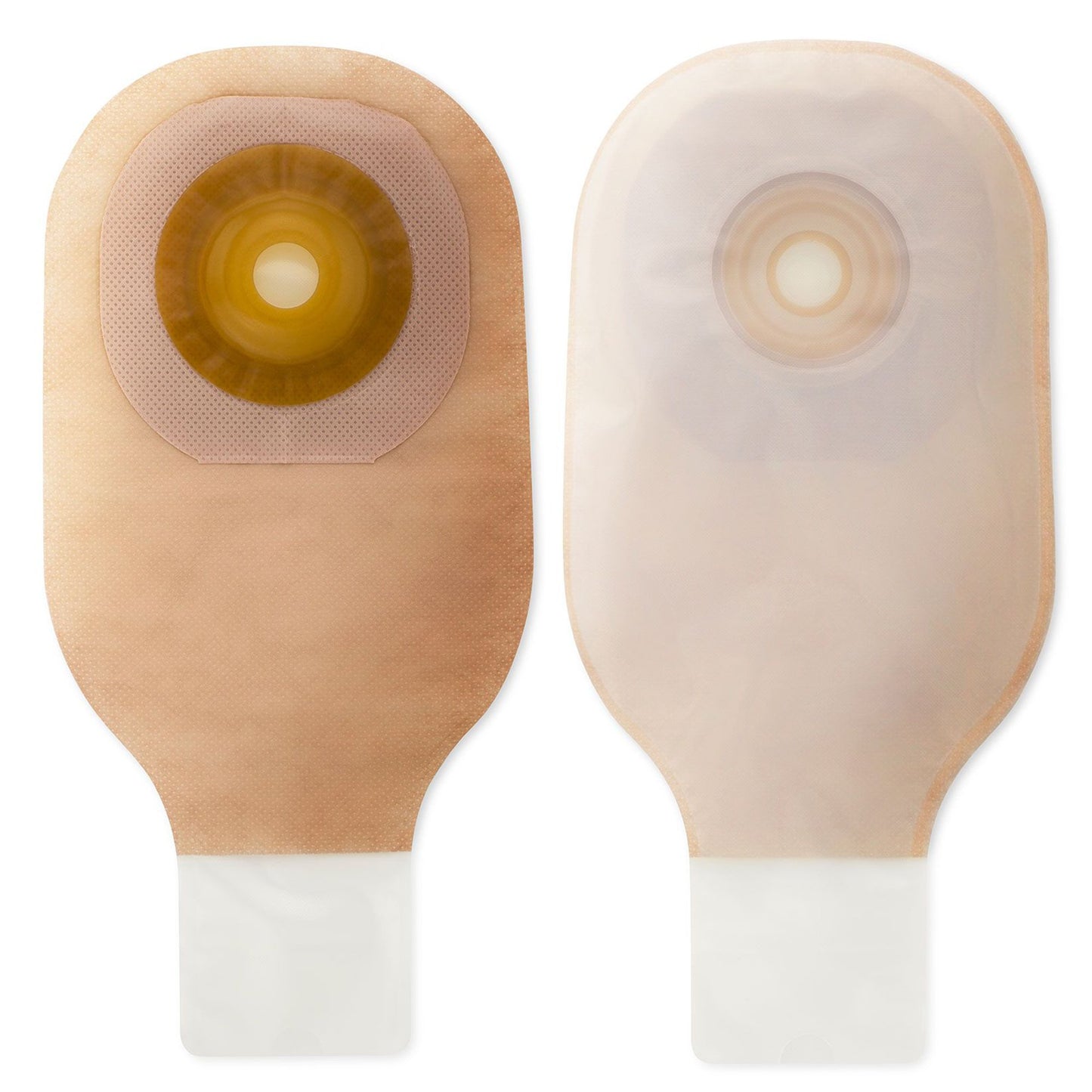 Colostomy Pouch Premier™ Flextend™ One-Piece System 12 Inch Length Convex, Pre-Cut 1-1/8 Inch Stoma Drainable - 8613
