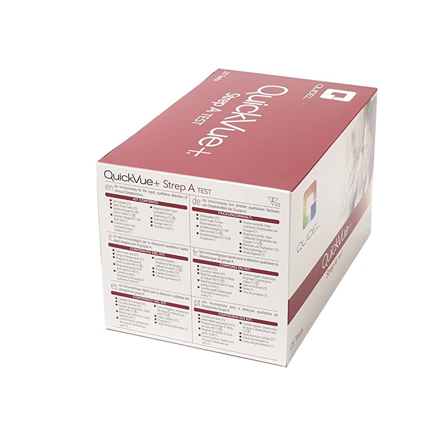 QuickVue+® Strep A Infectious Disease Immunoassay Respiratory Test Kit 20122