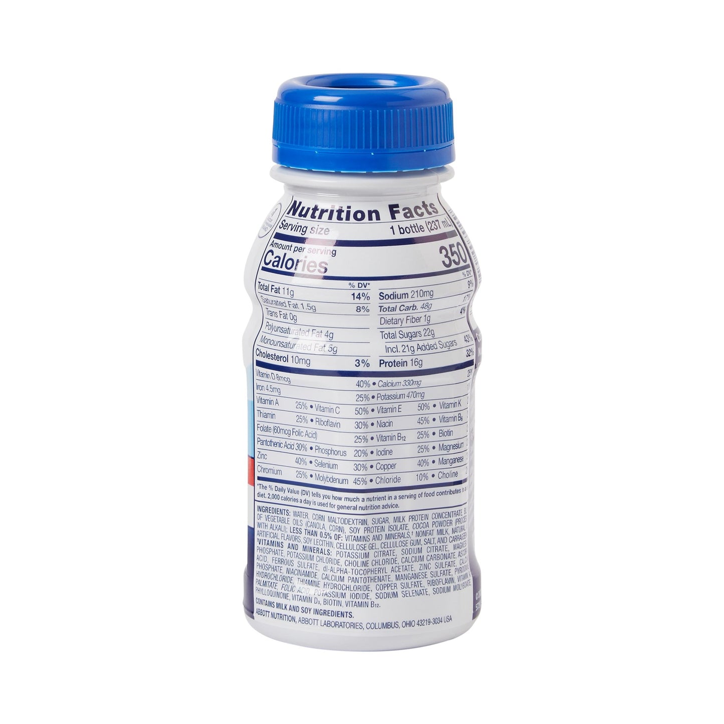 Ensure® Plus Therapeutic Nutrition, Chocolate, 8-ounce bottle 57266