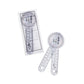 Baseline® 360° Head Plastic Goniometer, 6 Inch Arms 12-1002