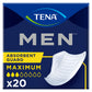Tena® MEN™ Maximum Guards, Bladder Control Pad 50600