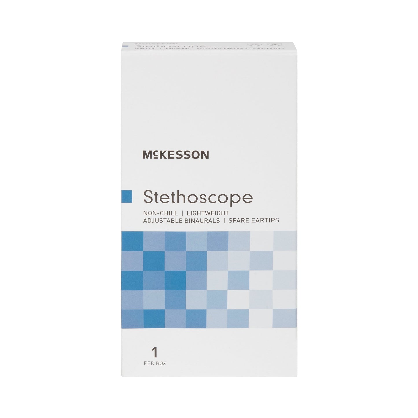 McKesson Classic Stethoscope, Black, 22" Tube 01-670BKGM