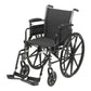 McKesson Manual Lightweight Wheelchair, 18 Inch Seat Width 146-K318ADDA-SF