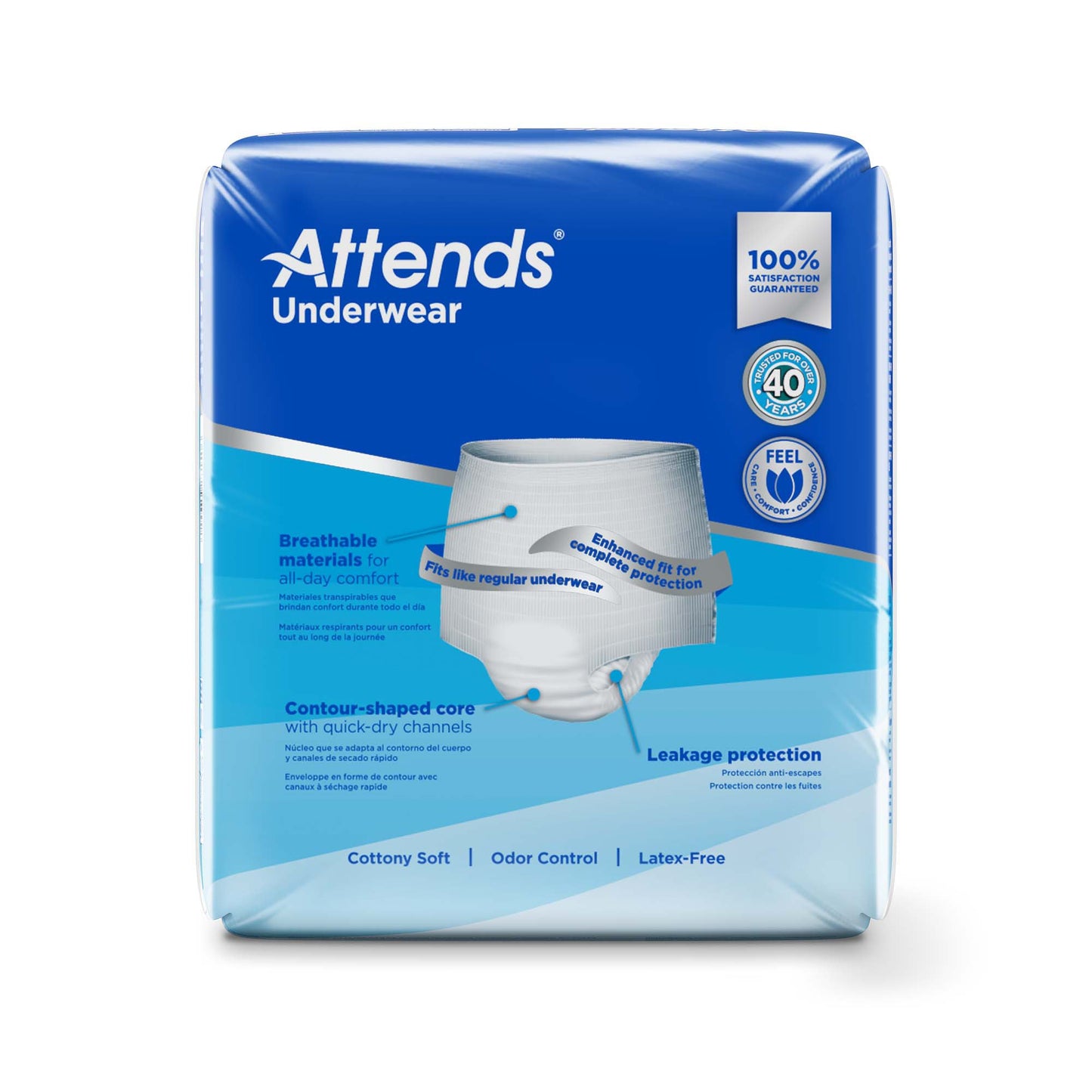 Attends® Extra Absorbency Underwear, X-Large AP0740