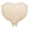 Foam Dressing Mepilex® Border Sacrum 6-1/3 X 7-9/10 Inch With Border Film Backing Silicone Adhesive Sacral Sterile - 282055