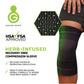 Green Drop™ Infused Compression Sleeve Knee Support, Large/Extra Large KNE-1453