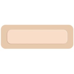 Thin Foam Dressing FoamLite™ 2 X 4-4/5 Inch With Border Film Backing Silicone Adhesive Rectangle Sterile - 421563