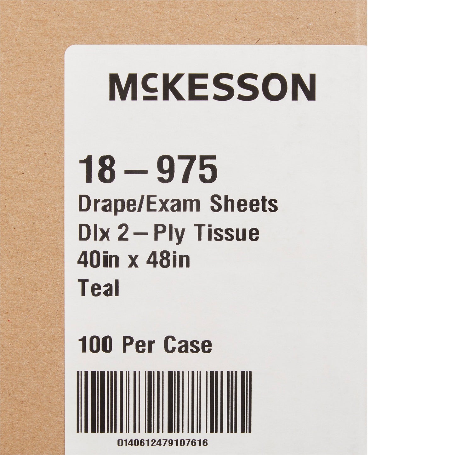 McKesson Sterile Physical Exam Drape, 40 x 48 Inch 18-975