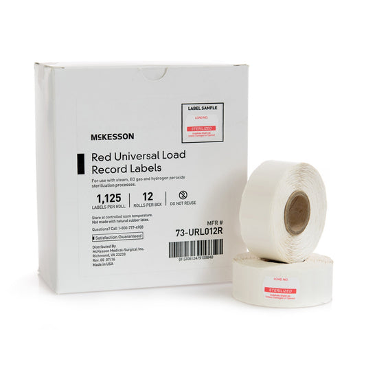 McKesson Performance Sterilization Label, 3/4 x 1-1/8 Inch 73-URL012R