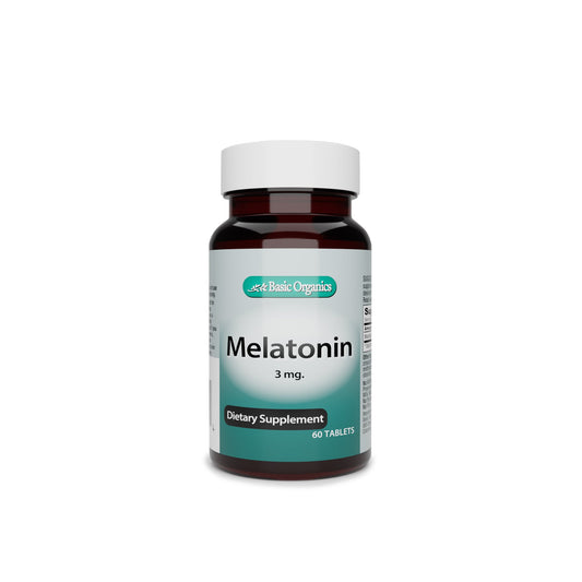 Basic Organics Melatonin Natural Sleep Aid 05445821360