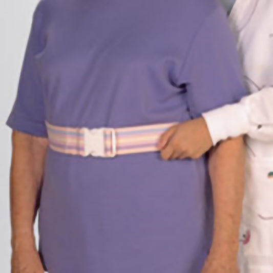 Gait Belt Posey® 52 Inch Length Navy Blue Cotton - 6528Q