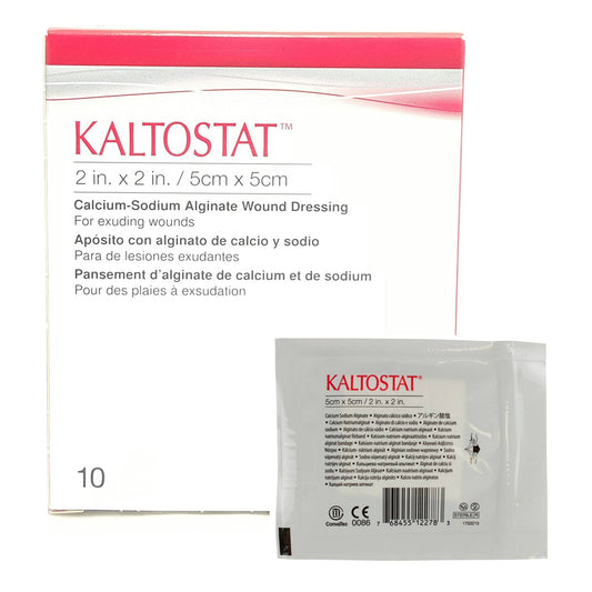 Kaltostat® Calcium Alginate Dressing, 2 x 2 Inch 168210