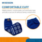Slipper Socks McKesson Unisex Adult Bariatric / X-Wide Double Tread Single Patient Use Royal Blue 16-BXW-1099-D