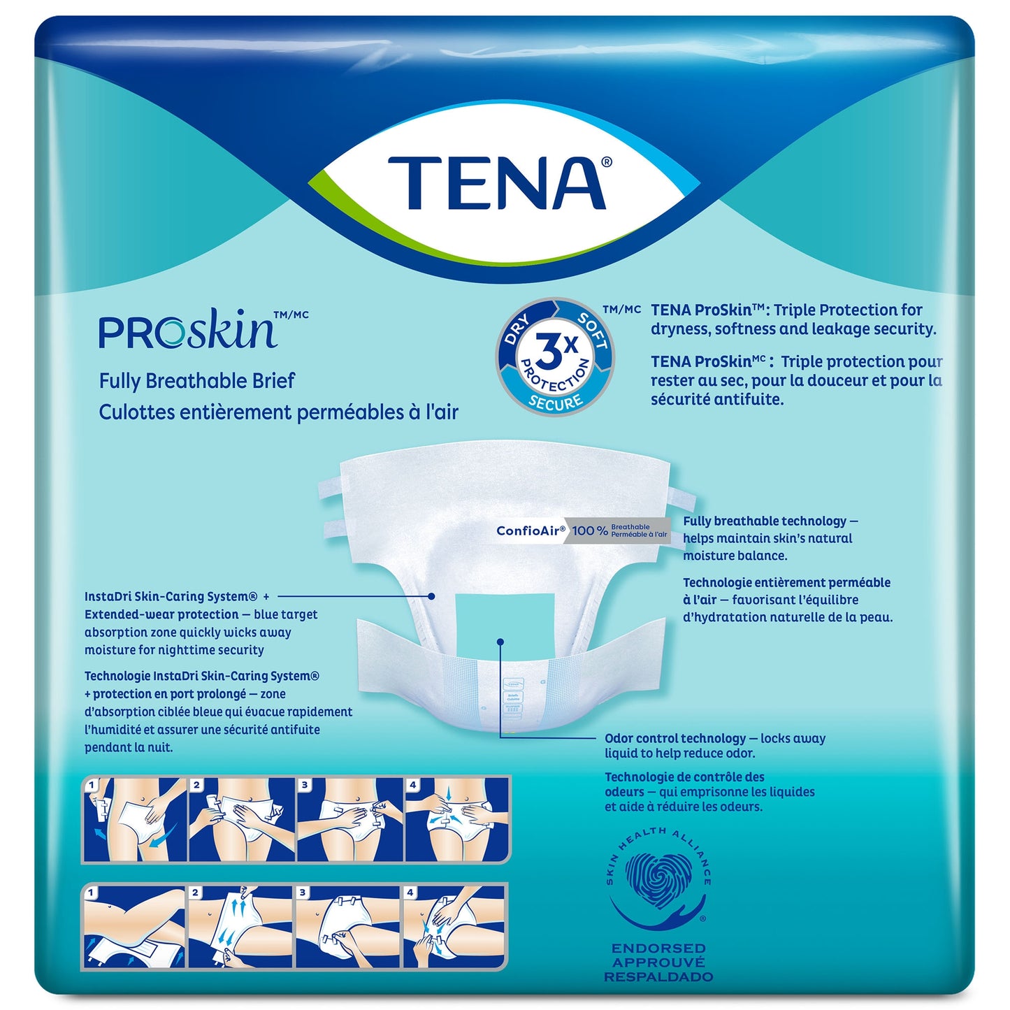 Tena® ProSkin™ Ultra Incontinence Brief, Medium 67200