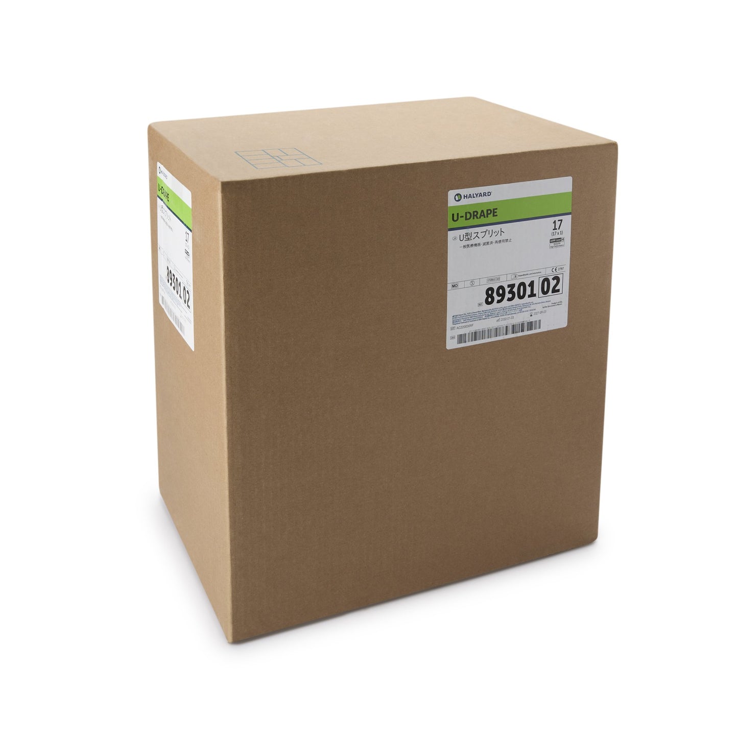 O&M Halyard Inc Halyard Sterile Surgical U-Drape, 76 x 120 Inch 89301, 1 Each