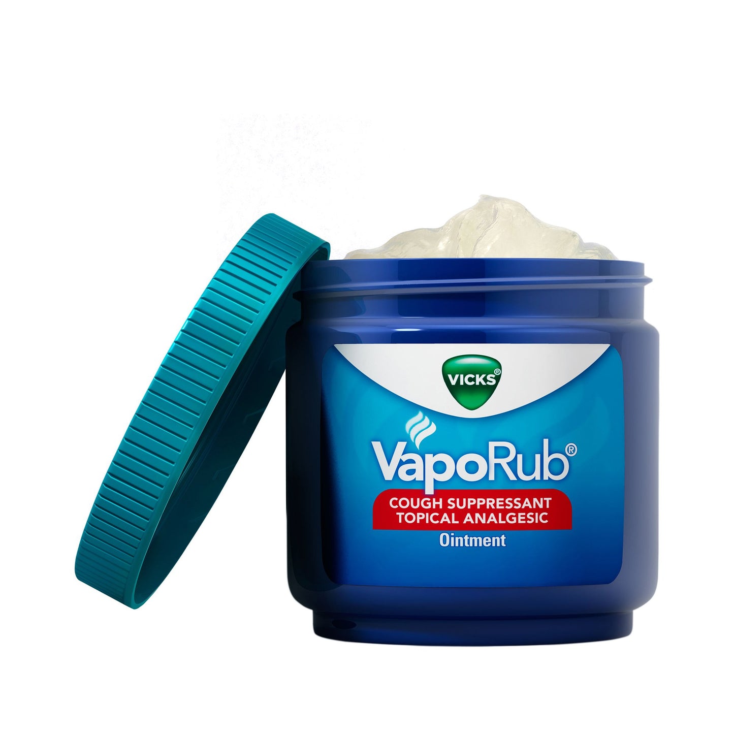 Chest Rub Vicks® VapoRub® 4.8% - 1.2% - 2.6% Strength Ointment 6 oz. - 37000054406