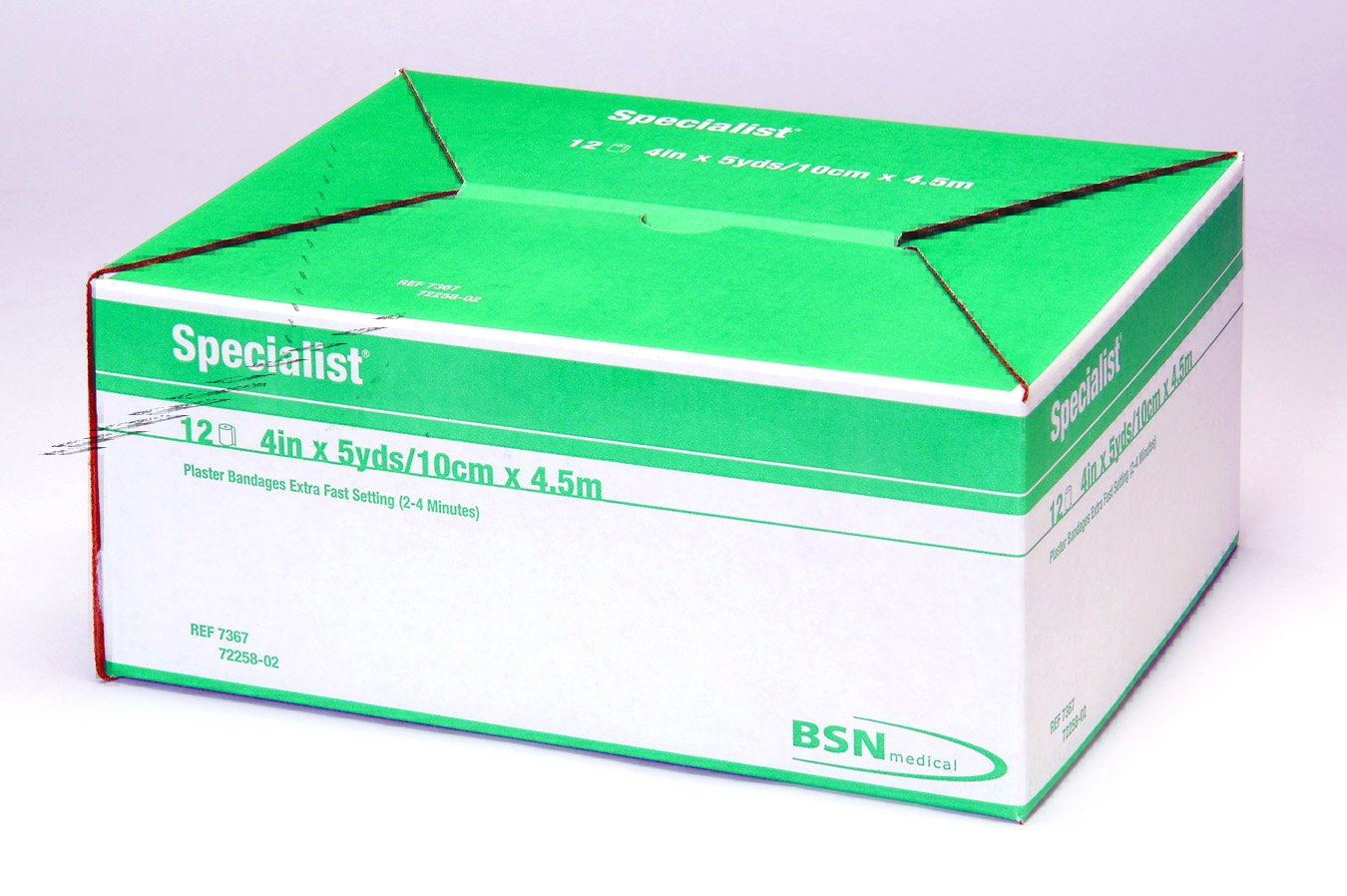 Plaster Bandage Specialist® 2 Inch X 9 Foot Plaster of Paris White - 7362