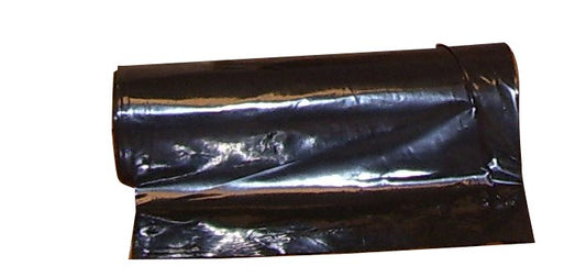 Trash Bag Colonial Bag 45 gal. Black HDPE 13 Mic. 40 X 48 Inch X-Seal Bottom Coreless Roll - HCR48HB
