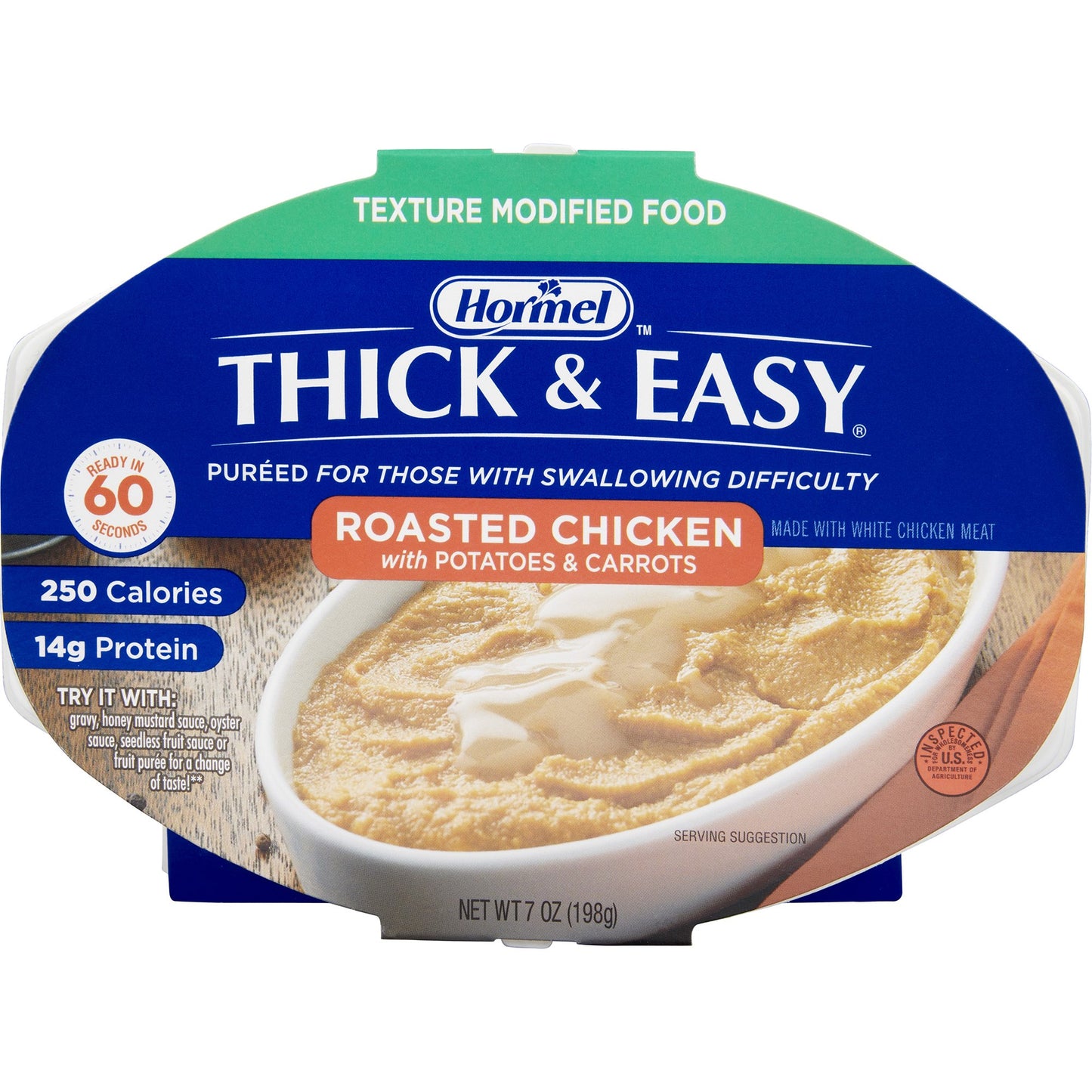 Thick & Easy® Roasted Chicken with Potatoes and Carrots Purée Thickened Food 160748