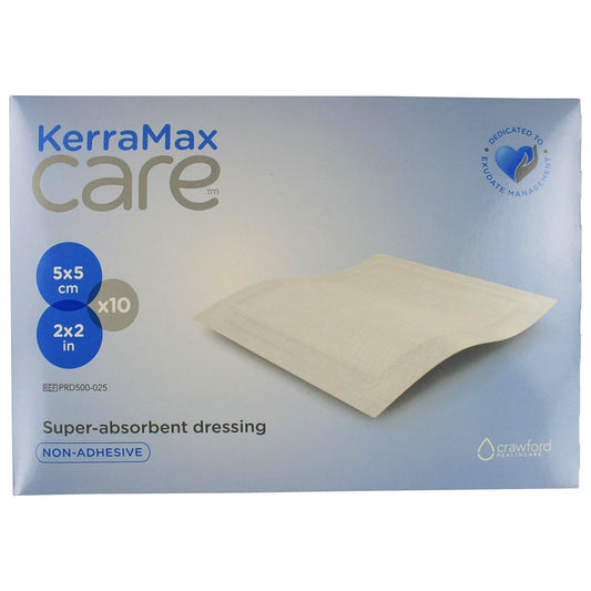 KerraMax Care® Super Absorbent Wound Dressing, 2 x 2 Inch PRD500-025