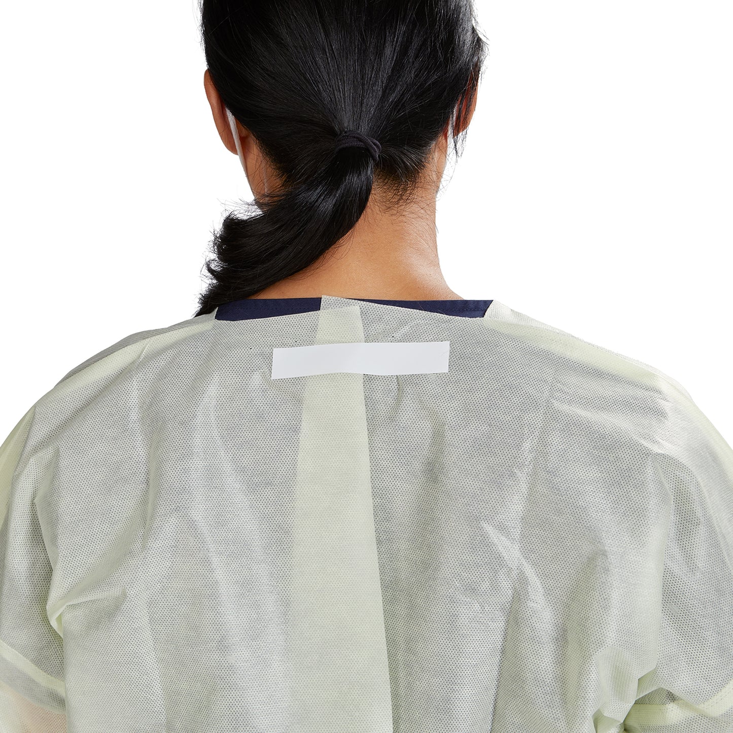 McKesson AAMI Level 2 Isolation Gown, Tape Tab Neck Style, One Size Fits Most 16-L2TNWT6Y-OSFM