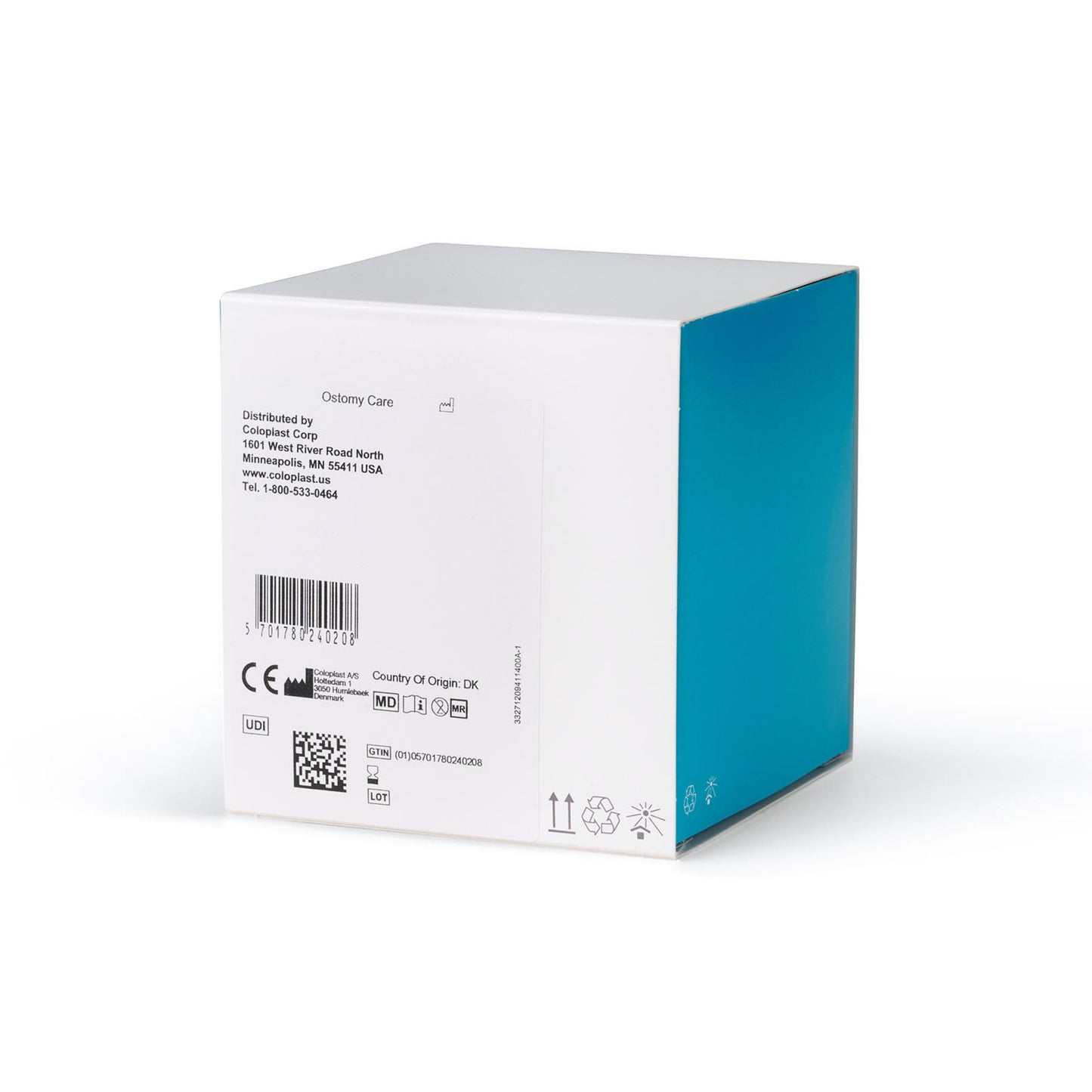 Ostomy Seal Brava® Convex, Starter Hole 1-9/16 Inch (40mm) 12094