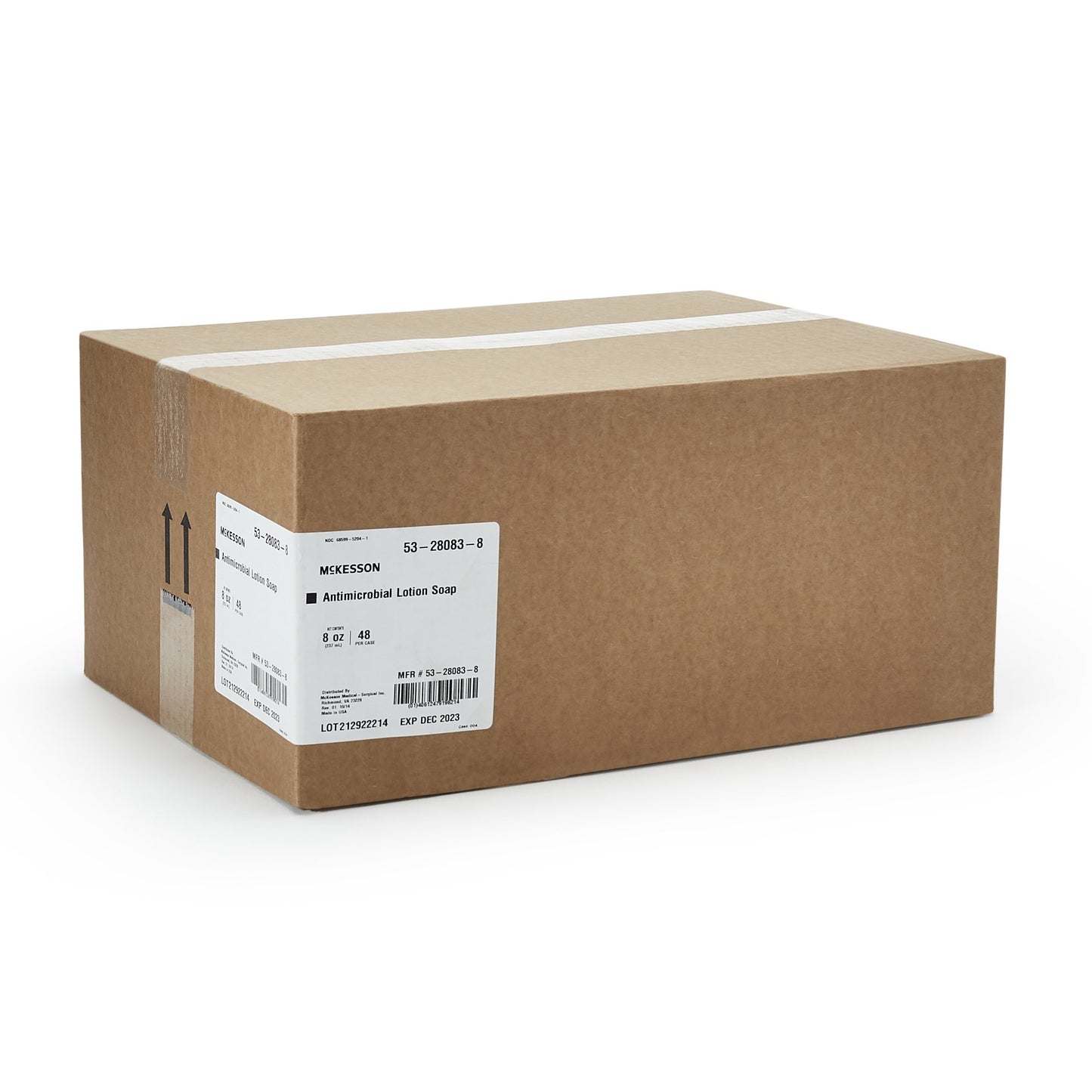 McKesson Antimicrobial Lotion Soap, Herbal Scent, With Aloe, 8-ounce bottle 53-28083-8