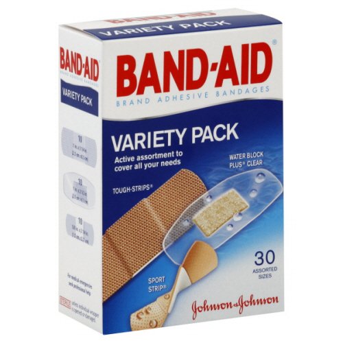 Band-Aid® Variety Pack Adhesive Strip, Assorted Sizes 111905700