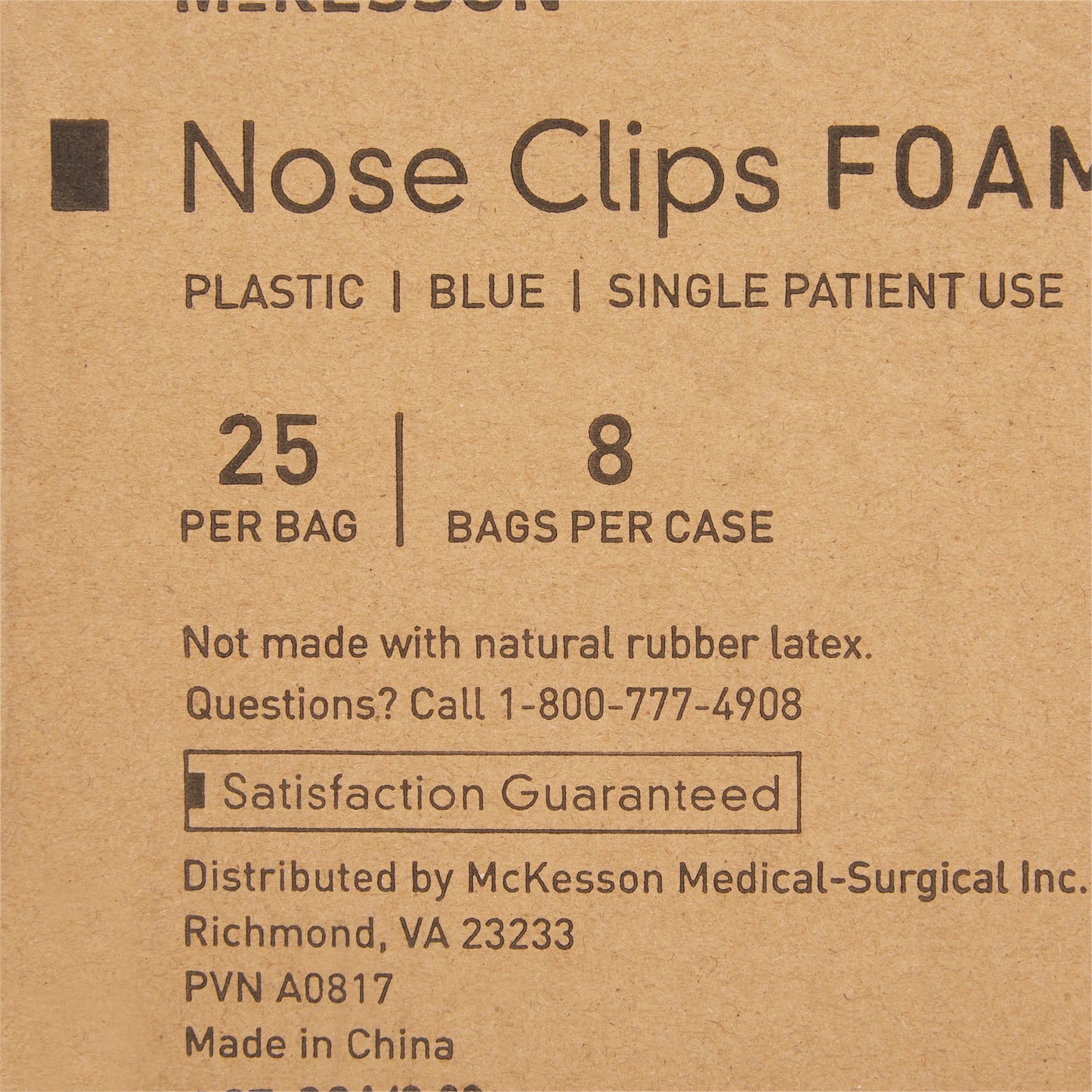 McKesson Nose Clips 16-MCKNC