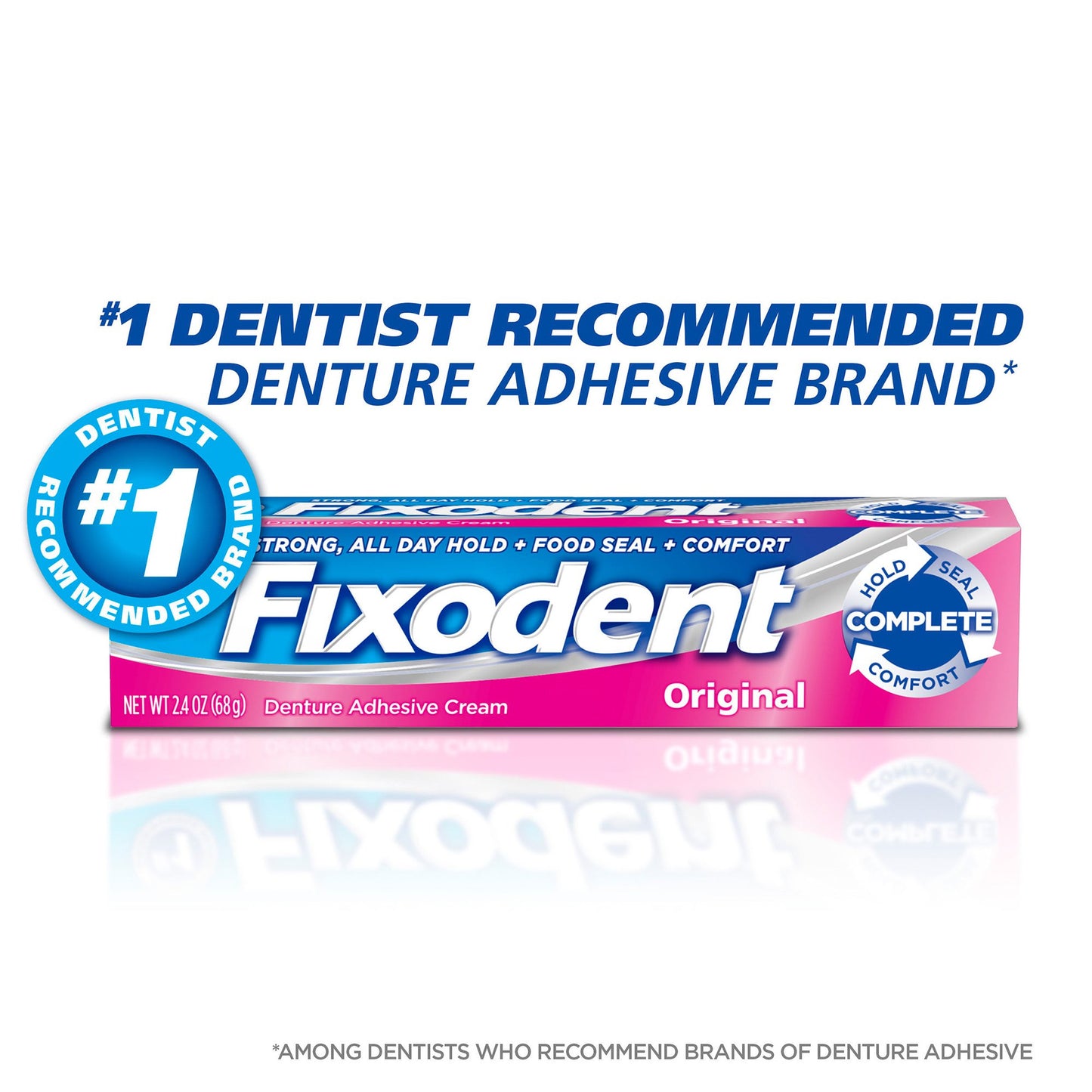 Fixodent Original Denture Adhesive Cream, 1.4 oz 00076660300385