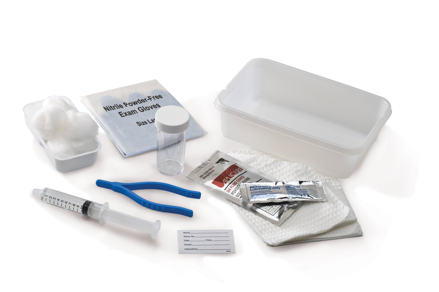 Indwelling Catheter Tray Dover™ Foley 16 Fr. 5 cc Balloon Silicone - 8887600776