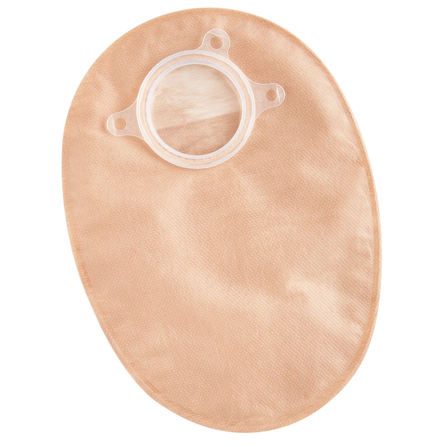 The Natura®+ Two-Piece Closed End Beige Filtered Ostomy Pouch, 57mm Flange 416409
