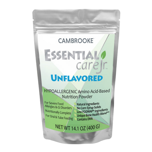 Pediatric Oral Supplement Essential Care Jr™ Unflavored 14.1 oz. Pouch Powder Amino Acid Food Allergies - 48021