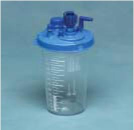 Cardinal Medi-Vac Guardian Rigid Suction Canister, 1200 mL 65651-100, Case of 36
