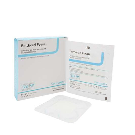 BorderedFoam® Foam Dressing, 4 x 4 Inch 00298E