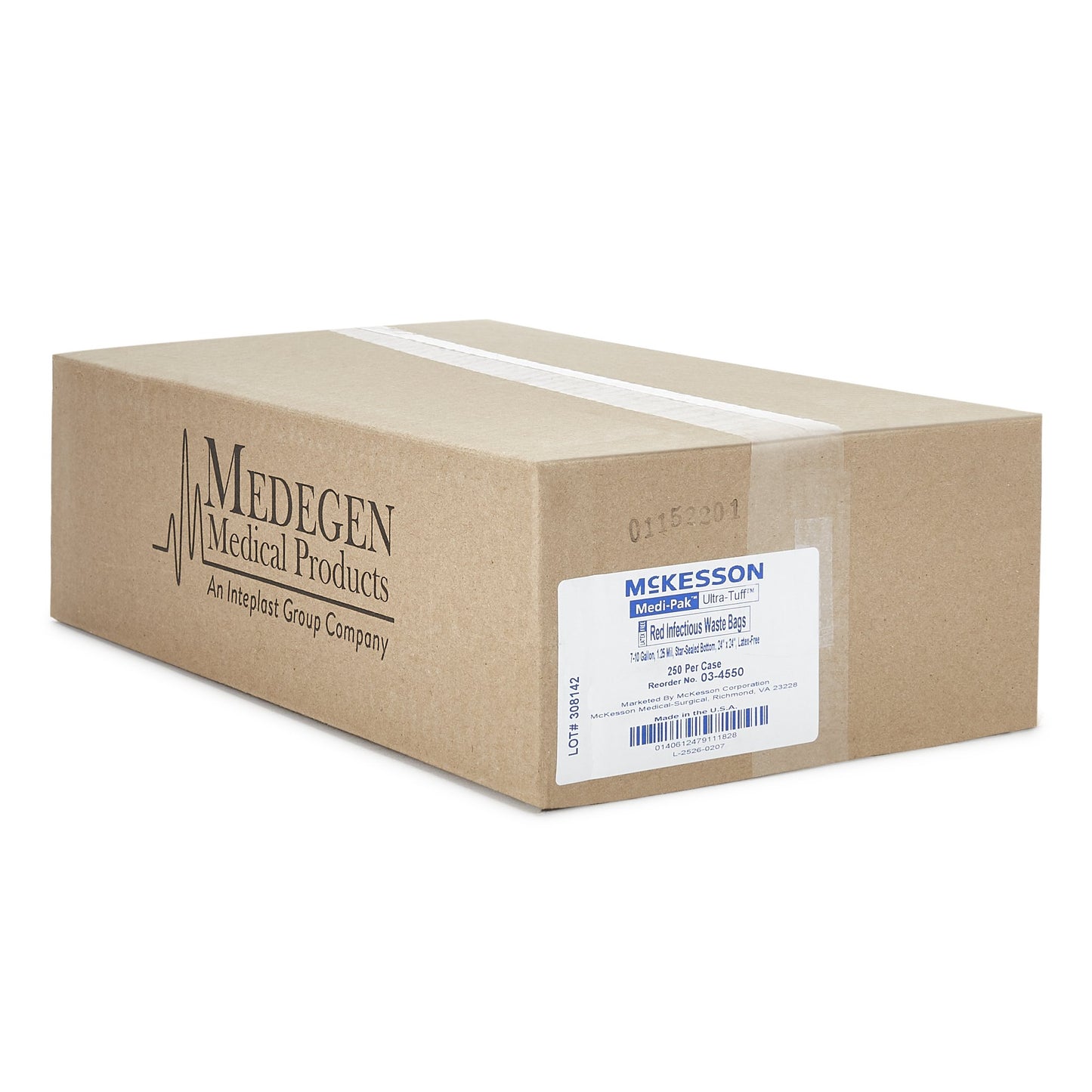 ULTRA-TUFF™ Infectious Waste Bag, 7-10 gal 03-4550