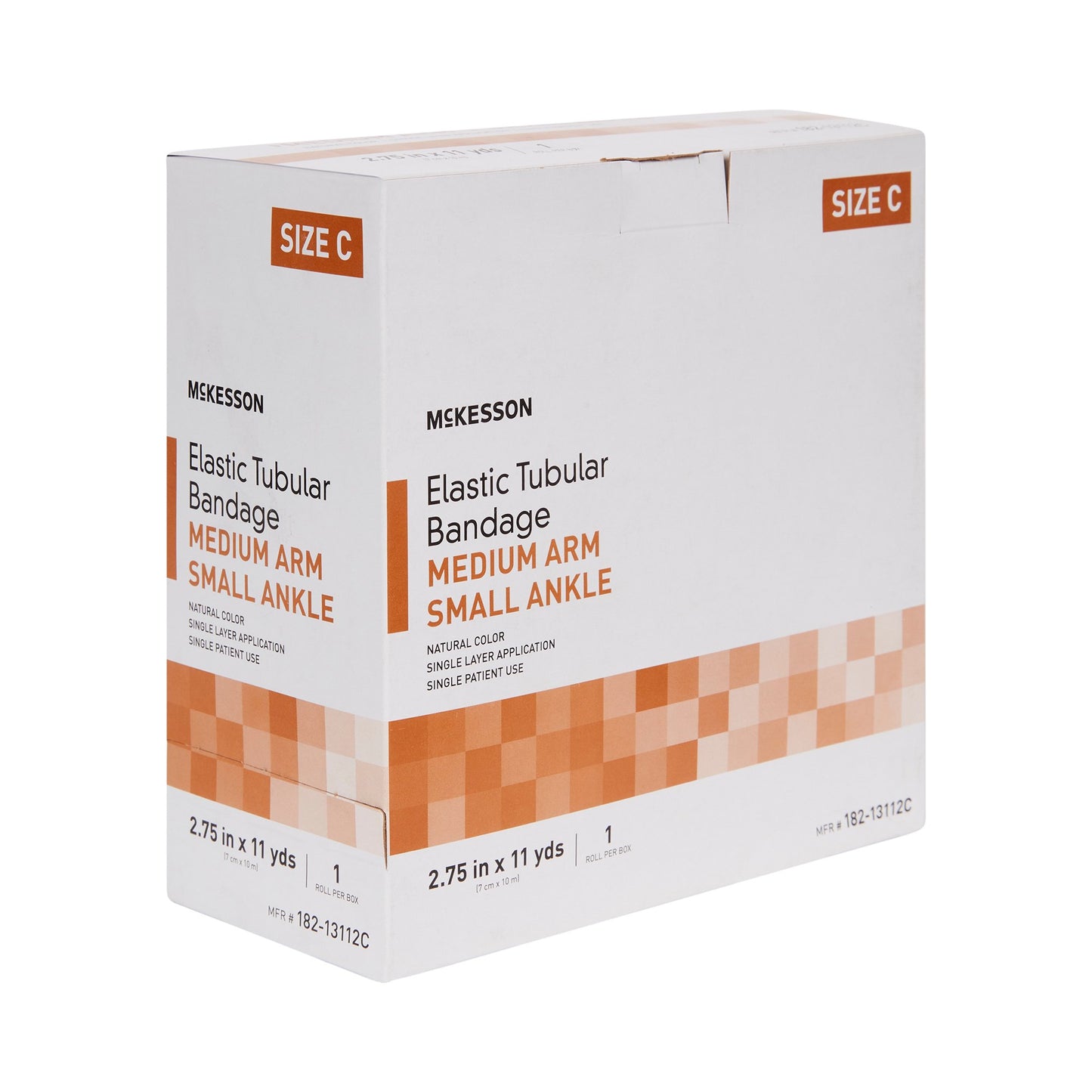 McKesson Elastic Tubular Support Bandage, 2-3/4 Inch x 11 Yard 182-13112C