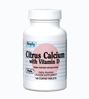 Rugby® Cholecalciferol / Calcium Citrate Joint Health Supplement 00536322301