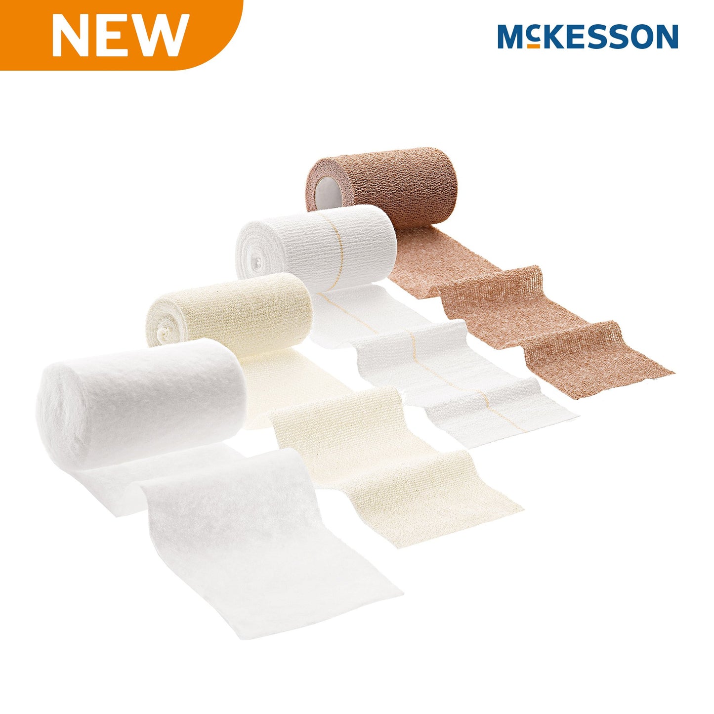 McKesson Self-adherent Closure 4 Layer Compression Bandage System 1008