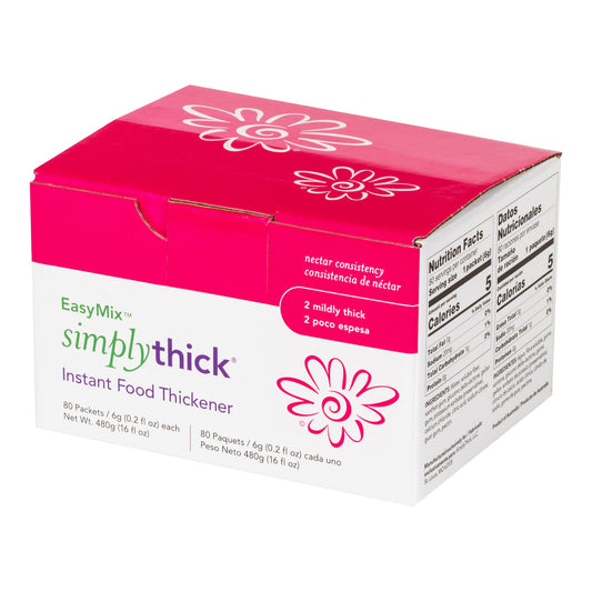 SimplyThick® Easy Mix™ Nectar Consistency Food and Beverage Thickener STIND80L2