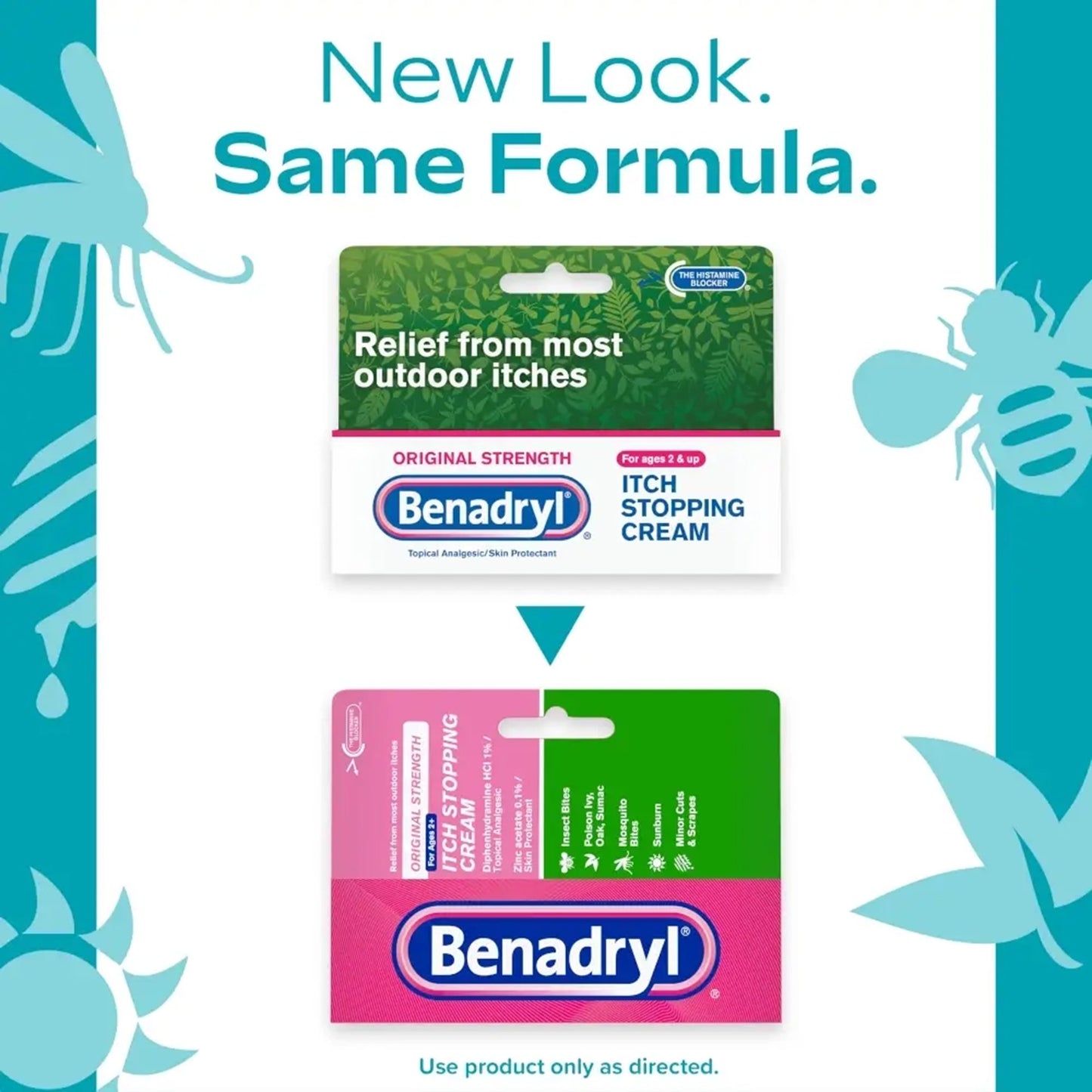 Benadryl® Itch Stopping Cream 00501320001