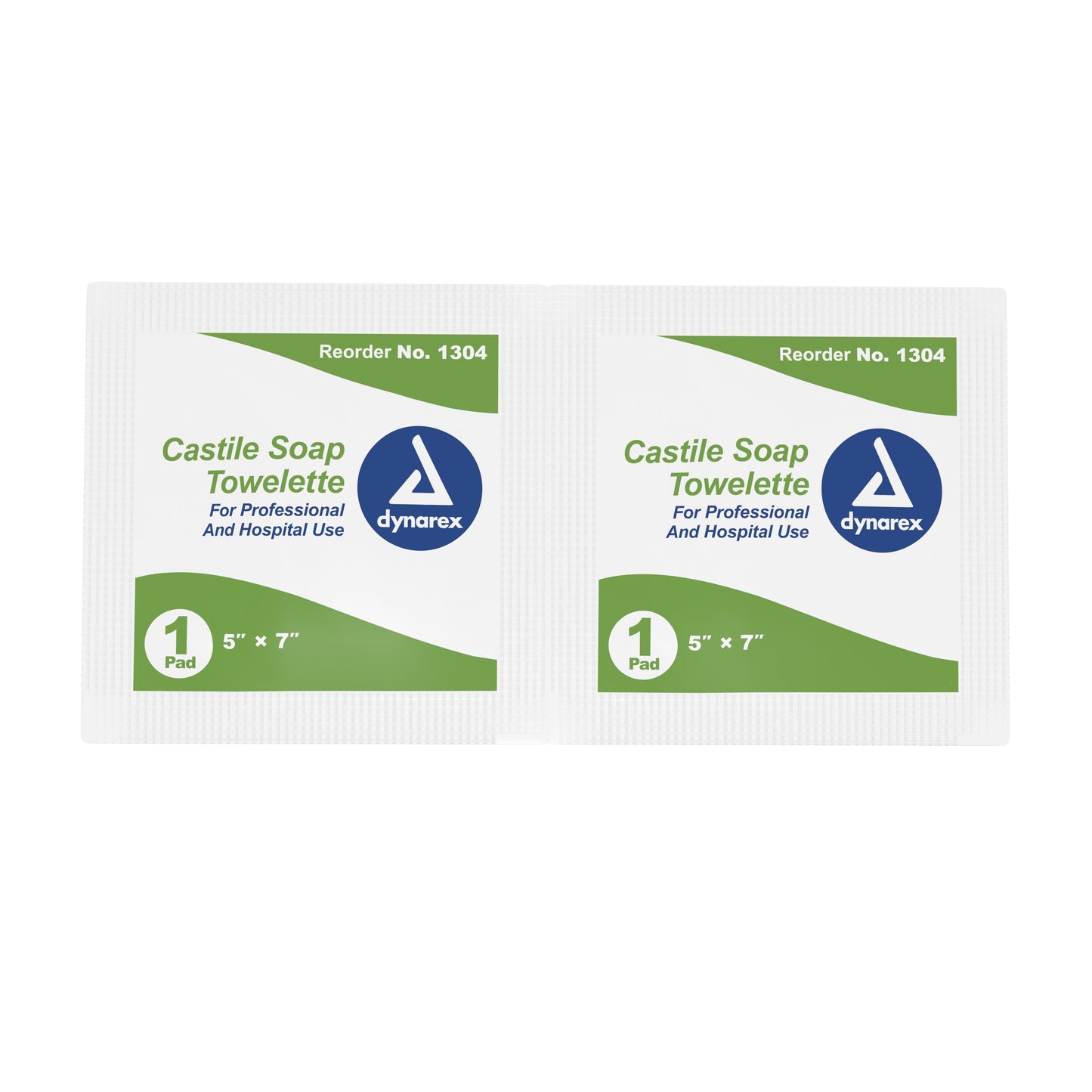 dynarex® Scented Castile Soap Towelettes, Individual Packets 1304