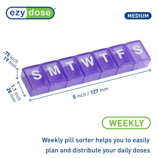 Apothecary Products® Weekly Pill Planner 67005