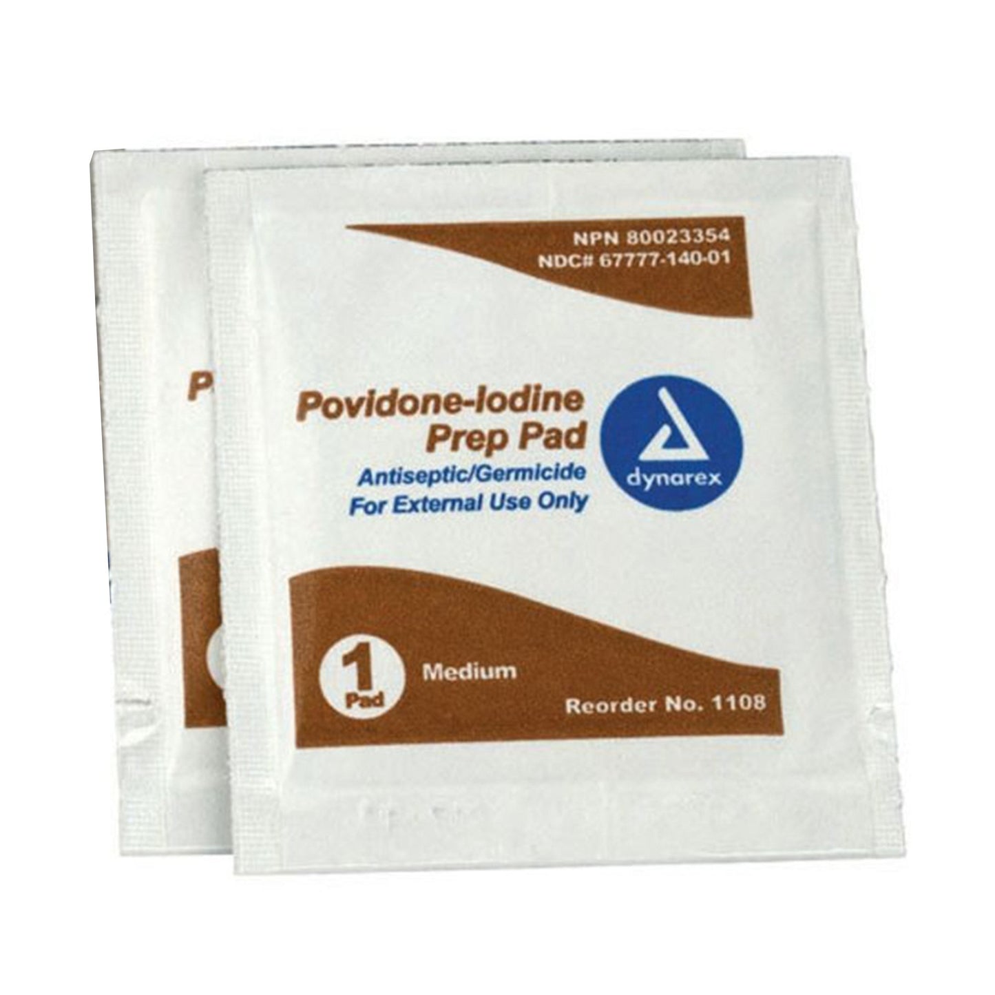 First Aid Only Povidone Iodine Antiseptic Wipes 12-015-004