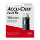 Accu-Chek FastClix Lancet, 30 Gauge, Preloaded Safety Drum, Track System 05360145001