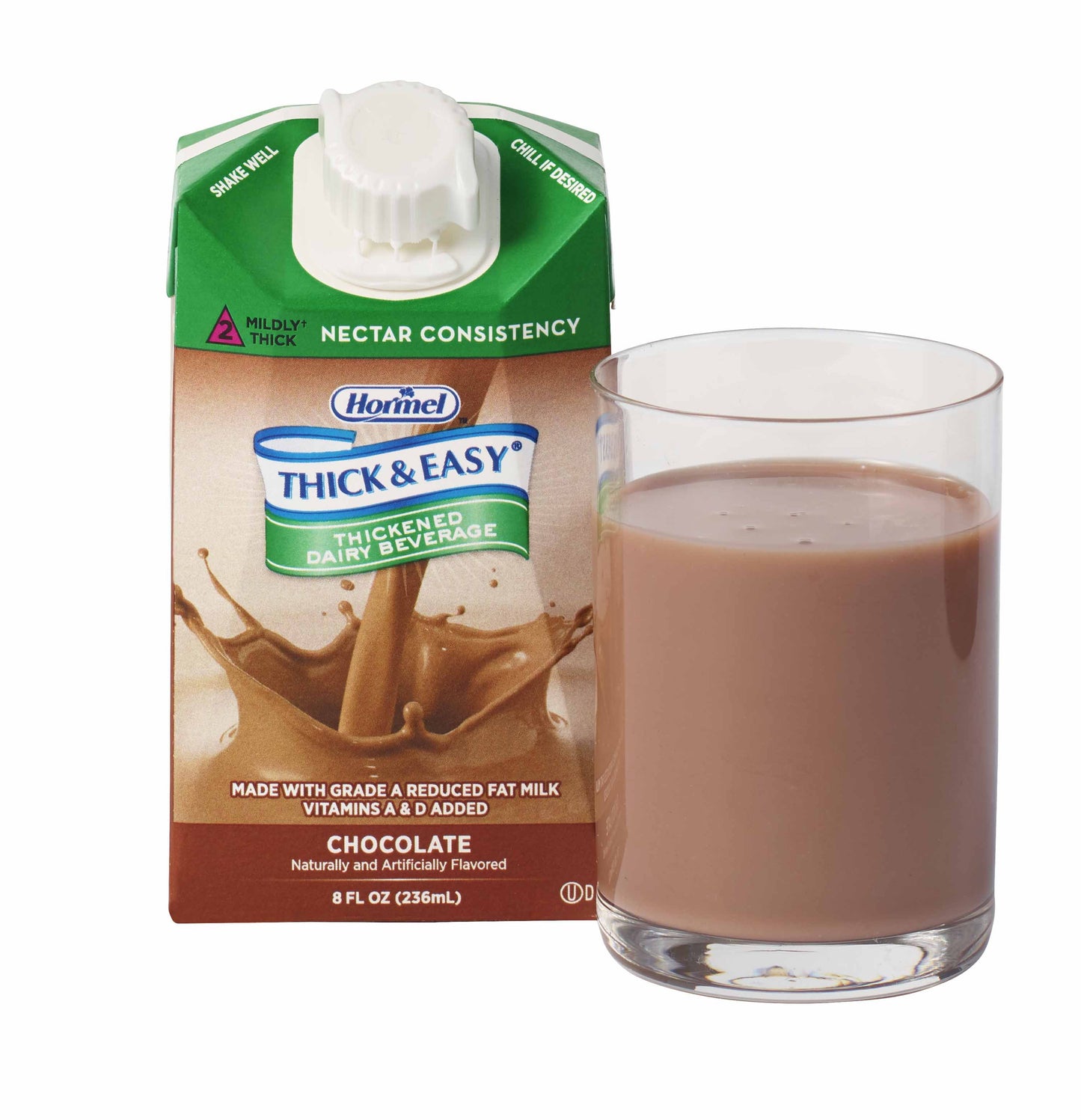 Thick & Easy® Dairy Nectar Consistency Chocolate Milk Thickened Beverage 72447