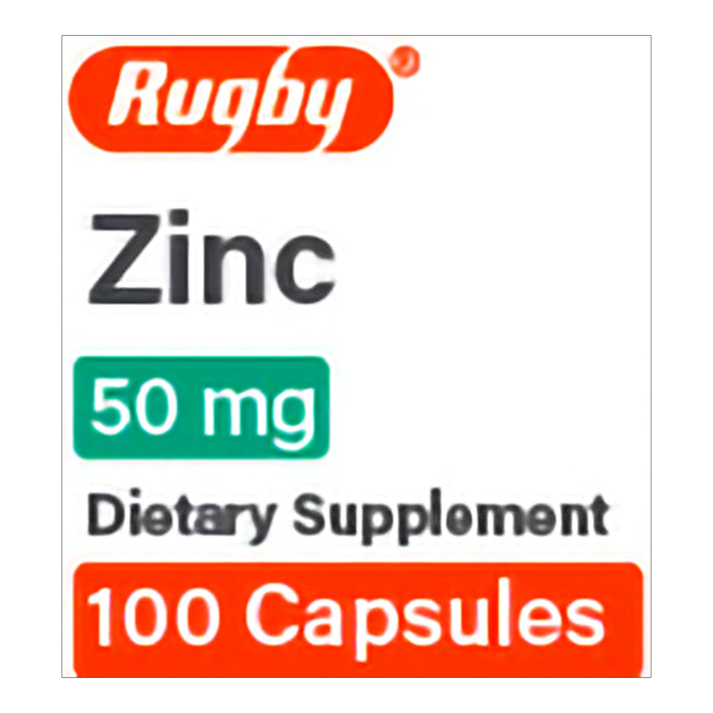 Replacement Preparation Zinc Sulfate 50 mg Strength Capsule 100 per Bottle 80681013500