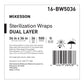 McKesson Sterilization Wrap, 36 x 36 Inch, Grade 500 16-BW5036